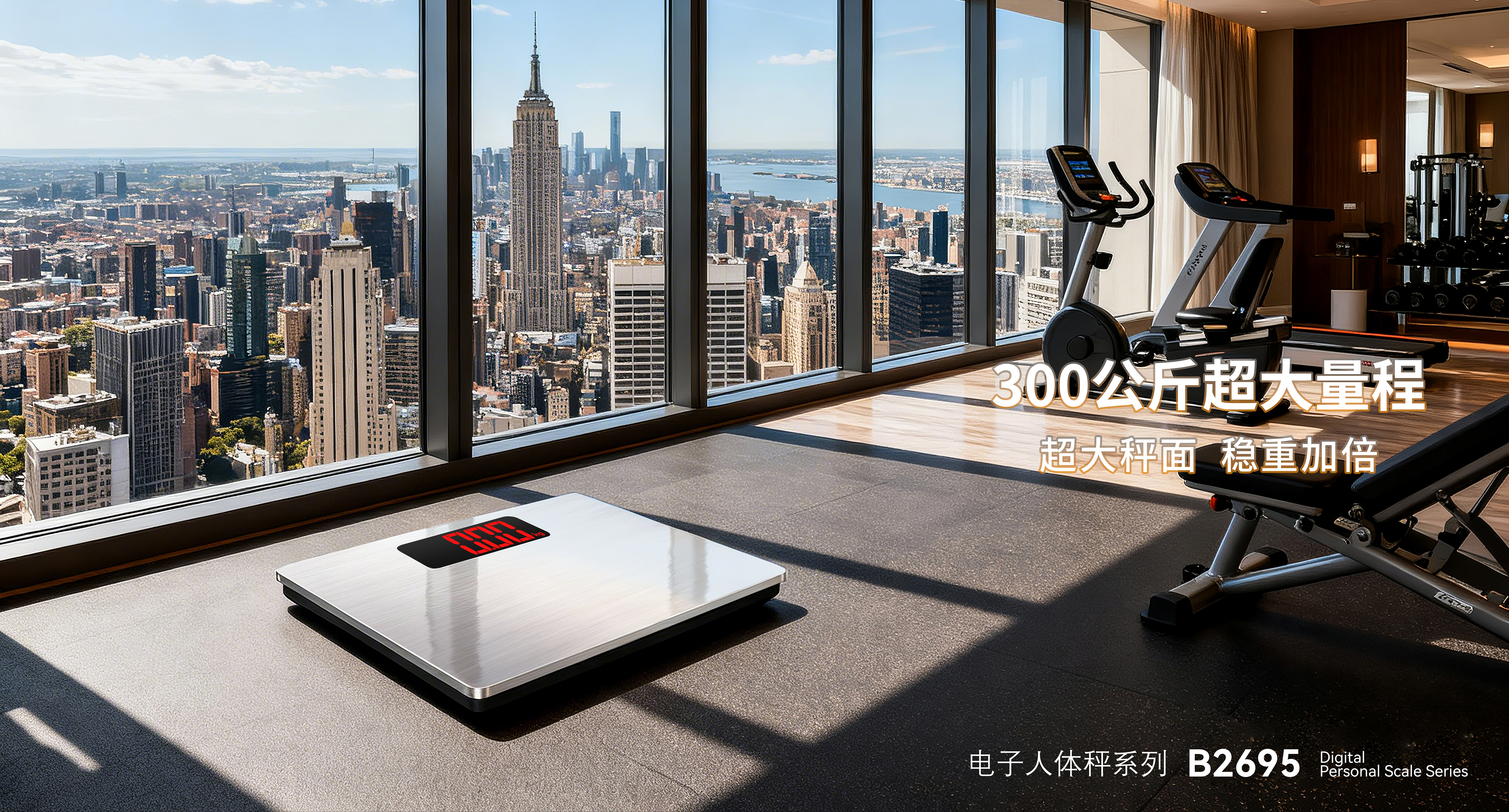 自发电人体秤系列B2695