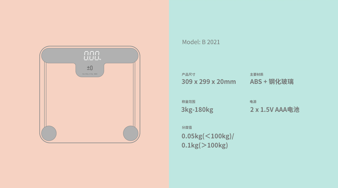 体重秤B2021参数